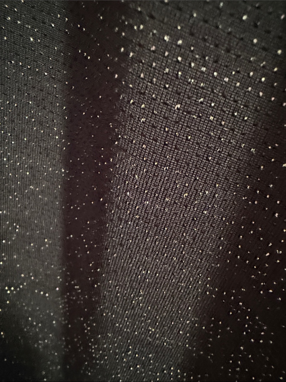 Sparkle Black Midi Wrap Dress with V-Neck - Picture 7 of 8